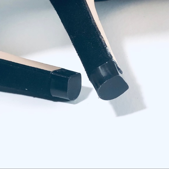 NWOT Black Suede Heels Pointed Toe - Picture 7 of 8